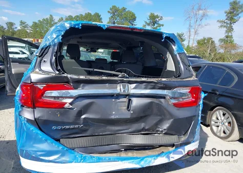 2018 Honda Odyssey Ex-L из США, поврежденный, VIN 5FNRL6H7XJB049924